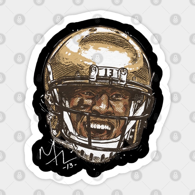 Michael Thomas New Orleans Scream Sticker by Buya_Hamkac